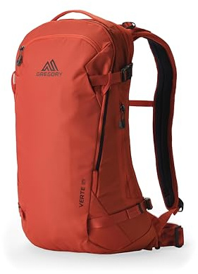 Gregory Alpine - Verte 18 MD/LG, Zaino da sci, 51 cm, 18 L, 0.97 KG, Cintura in vita flessibile, Compatibile con seggiovia, Schienale anti-neve, Arancione (Apres Orange)