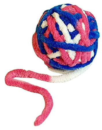 Laikoutd Kleine Pompons Für Katzen Bunte Bälle Bastel Und Kunstbedarf 6 cm Leicht Bunt Handgefertigt – Katzenspielzeug Für Den Innenbereich