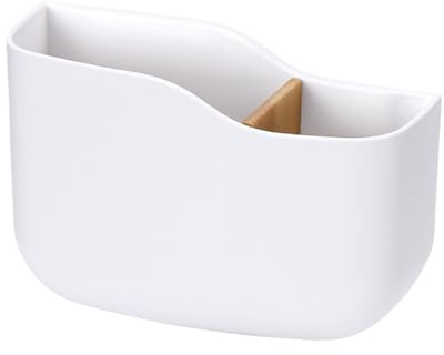Dmuzsoih Soporte de pared para mandos a distancia | Soporte de almacenamiento autoadhesivo para mandos a distancia con divisor ajustable, para salón, dormitorio, mesita de noche, teléfono