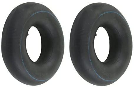 Tbest 145 70 6 Reifen-Innenschlauch, Robustes Gummi, Selbstdichtend, Gerader Ventilschaft für Go-Karts, Handkarren, Rasenmäher, Schubkarren, 2 Stück
