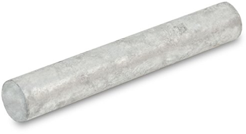 NIEDERBERG METALL Einschlagwerkzeug 20cm x Ø30 mm Einschlaghilfe für Bodenhülse Einschlaghülse Einschlagdübel Einschlagbolzen aus Eisen feuerverzinkt Silber