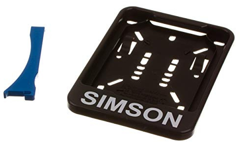 MZA Wechsel-Kennzeichenhalterung mit Aufdruck Simson