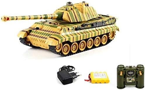 s-idee® Battle Panzer 99806 1:28 mit integriertem Infrarot Kampfsystem 2.4 Ghz RC R/C