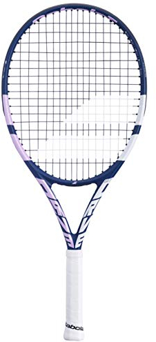 Babolat Pure Drive Junior 25 Girl Schläger, Unisex, 348-Marineblau/Pink/Weiß, 0 Tennisschläger, 348 Marine/rosa/weiß, Grip Size : 00