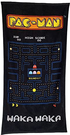 Groovy Pac-Man The Chase Towel