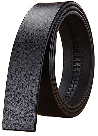 KONGNY Ledergürtel Männer Automatischer Schnallengürtel ohne Knall echte Ledergürtel für Männer ohne Schnalle 3,5cm