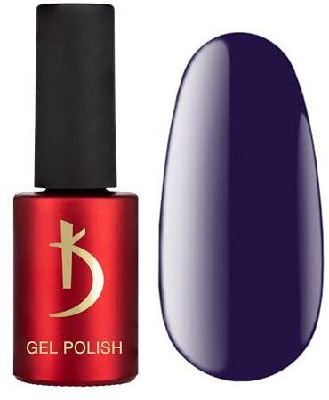 Kodi Professional Esmalte Semipermanente para Uñas - B01 - Dark Blue - Gel Nail Polish UV LED - 7ml - Esmaltes en Gel de Uñas de Larga Duración - Azul Oscuro