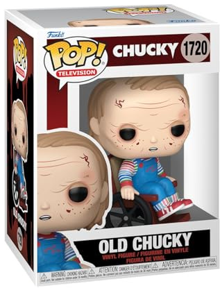 Funko POP! TV: Chucky - Old Chucky | Offizielles Horror Merch - Vinyl Sammelfigur als Regal Deko - Geschenkidee zum Geburtstag für Fans und Sammler