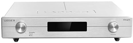 LEAUDIO Ladder Chopin Fully Balanced HiFi Preamplifier R-2R Structure Stable Output Amplifier RCA XLR (Silver)