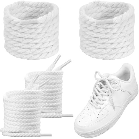 Forbabe Lacci spessi per Air Force 1, Ø 10 mm 140 cm, /