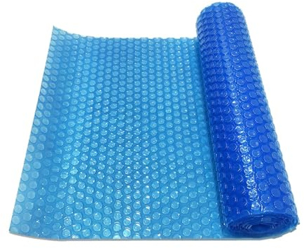Copertura solare per piscina con pluriball, telone solare tagliabile, copertura rettangolare per piscina, telone per piscina solare, pellicola a bolle in PE per riscaldamento 'acqua, 300 x 200 cm