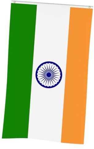 BESPORTBLE Drapeau Indien Pour Jardin Cour Extérieur Décoration De Fête Parade Bar