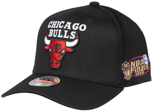 Mitchell & Ness NBA Team Logo Classic Red Snapback Cap Chicago Bulls