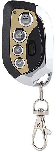 Mini Copy Code 433 MHz - Abrepuertas de garaje universal (4 botones, alarma de seguridad, control remoto, duplicador, llave de repuesto)