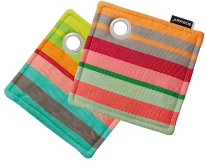 REMEMBER Set di 2 presine, utensili da cucina colorati ed eleganti per un maggiore divertimento durante la cottura, affidabile protezione dal calore per le mani