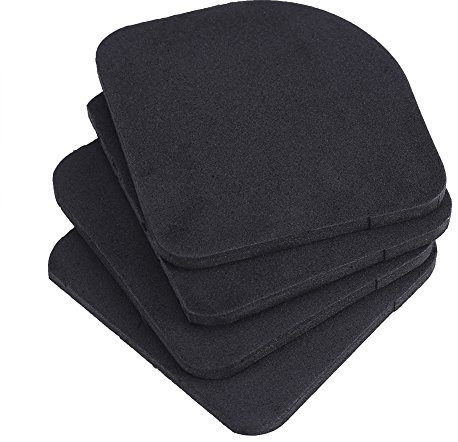 Lot De 4 Tampons De Lavage Universels Anti-Vibrations Antidérapants en Eva pour Appareils Ménagers, Protection Contre Les Rayures, Accessoires pour Machine À Laver, Réfrigérateur