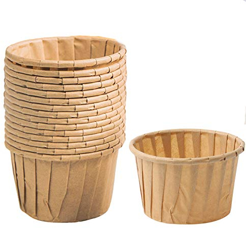 Spesh 50 Pièces Moules à Cupcake et Muffins Moule Muffins Papier Caissettes Cupcake Mini Moules Muffin Jetable pour Cupcake Muffin Mariage(Couleur primaire)