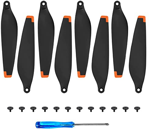 2 Pairs Drone Propellers for DJI Mini 3 Pro, 8 Pieces Drone Wing Spare Blade for DJI Mini 3 Pro Fly More Combo Kit Accessories