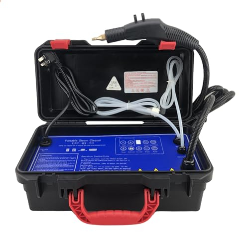 Pulitore A Vapore Portatile Pulitore A Vapore Pressurizzato Portatile Macchina Per La Pulizia Mobile Pulitore A Vapore Per Pavimenti, Finestre, Tappeti, Divani, Tende, Sedili Per Auto(Size:220V/3000W)