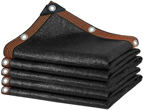 HUJZJY Red de Sombra Red de Sombra 5x6m, Malla Sombreo Toldo, Red de Sombreado para Invernadero, Red de Sombra con Ojales, Vela de Sombra Rectangular, para Patio Piscina Jardín