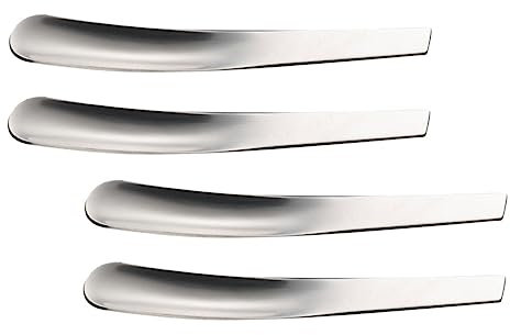 Garneck 8pcs Stainless Steel Multifunction Spoon Mixing Spoon Korean Style for Tea and Parties