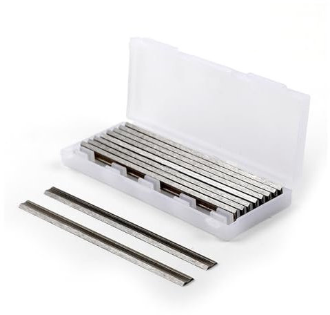 Gurxi 20 Stück Hobelmesser Elektrohobel Hss Klinge 82x5,5 x1,2mm Wendemesser Hobelmesser Messer Wendeklingen Für Holzbearbeitungsmaschinen Für Bosch Hobel, Handhobel, Holzbearbeitungsmaschinen
