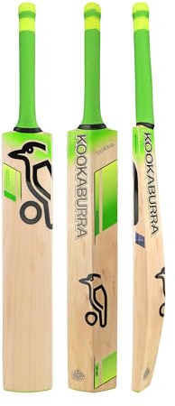 Kahuna 4.1 Cricket Bat, Long Blade, Lime