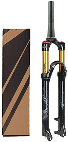 Mountainbike-Federgabel 26/27,5/29 Zoll, 120 mm Federweg, Stoßdämpfergabel aus Aluminiumlegierung, 1-1/2 Zoll