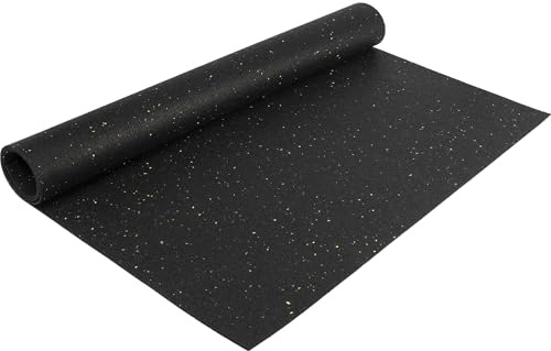 Antirutschmatte Ladungssicherung 120x80x0,3cm Palettengröße Rutschhemmende Gummigranulatmatte | Ideale Sicherung von Ware im LKW, Anhänger & Kofferraum | Universal Bautenschutzmatte 3mm