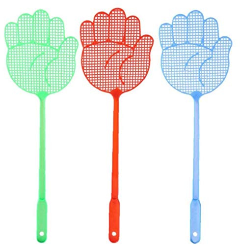 CULER Fliegenklatsche Beat-1pc Startseite Anti-moskito-fliegen-Plage Klatschen Cartoon-Muster Kunststoff Insekt Fliegen Pat Slap Tool (zufällige Farbe)