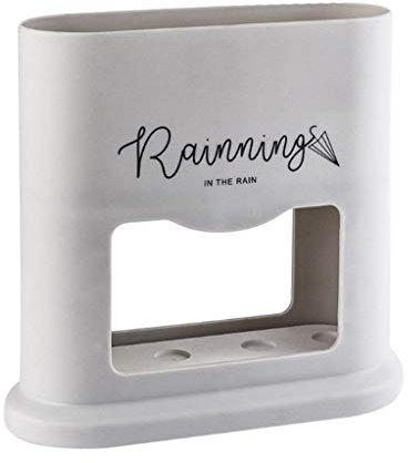 GJSN Regenschirmhalter, Kleiner Regenschirmhalter Für Langen/Kurzen Regenschirmhalter Platzsparender Organizer Geeigneter Flur Usw. Stehhalter, Regenschirmständer,Grau