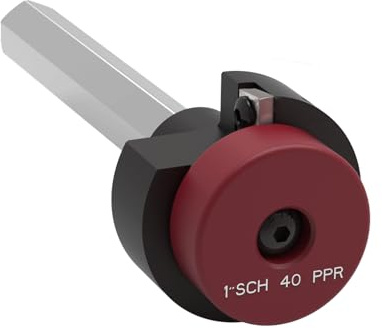 Holdly 1-Inch PVC Pipe Reamer - PVC Fitting Saver for Water Lines, Drain Lines, and Vent Lines - Plumbing Tool for Inside Pipe Cutting - Clean Ream Extreme