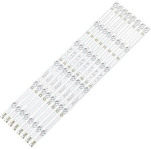544 mm 8 Stück/Set Hintergrundbeleuchtungsstreifen, LED, kompatibel mit Philips 55 Zoll 4708-K550WD-A2113N01 K550WDC1 LCD TV Hintergrundbeleuchtung Reparatur LE55D8800 T55K05