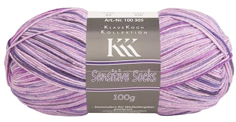ONline KKK Wolle Sensitive Socks 4-fädig Sockenwolle 100g 430m Nadelstärke 2,5-3,0 Sockenwolle Strickwolle Häkelwolle Farbe 84