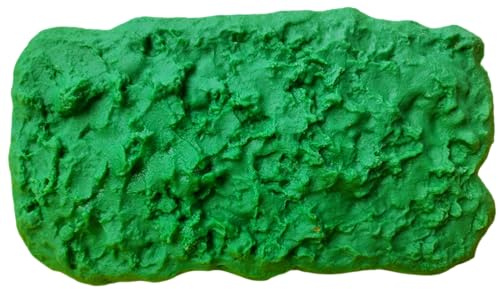 Molde para yeso estampado en goma de poliuretano imitación piedra roca pared estampado textura mat concrete. Modelo Rock Mat 26, 31 x 17 cm aprox
