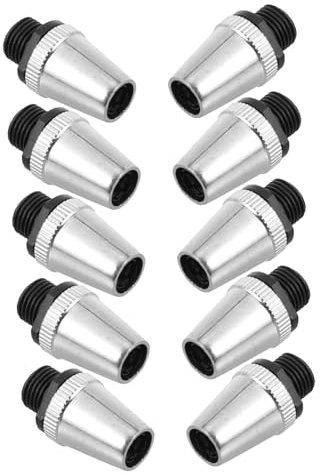 Mikikit 10pcs Thread Cable Grips DIY Cable Glands for Ceiling Lights Clips Strain Relief Connector for Hanging Lights Fixing Clamps Secure Wire Lock Clamp