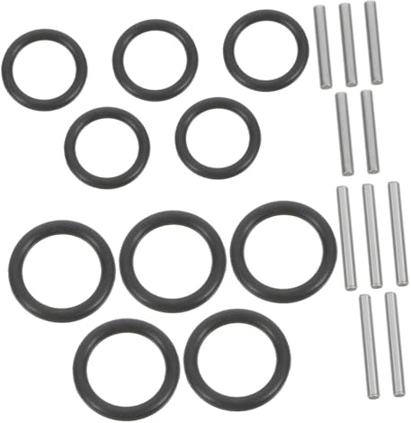 SEWACC 10 Sätze Teiliges Gummidichtungsringe O Ring Dichtungsringe für Schlagschrauber Kompatibel mit Elektrowerkzeug und Pneumatikschraubern Einsetzbar für Reparatur und