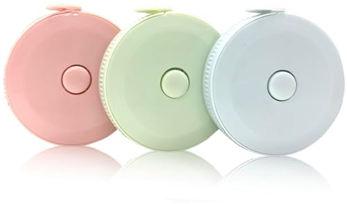 Tape Measure for Body Dual Sided Measuring Tape for Body Measurements Retractable Tape Tailor Clothing 60 Inch / 150 cm