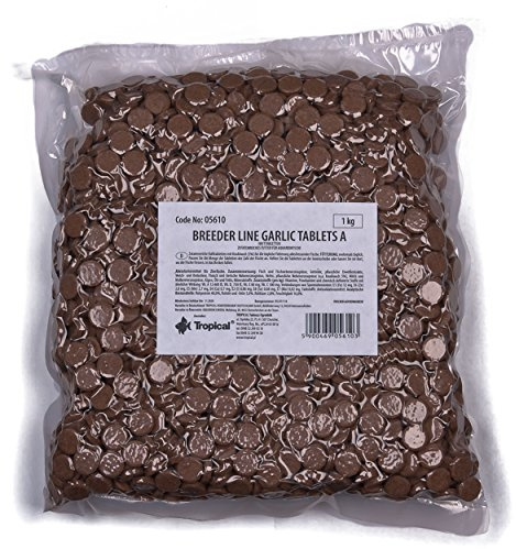 Tropical Futtertabletten Garlic Tablet A 1kg Hafttabletten mit Knoblauch