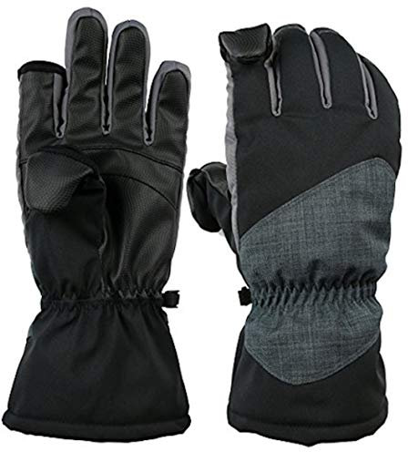 Easy Off Gloves Unisex Thermolite Fold Back Fingerspitzen-Handschuhe - mit Magnetverschluss - Wasserdicht und Winddicht zurück, ideal zum Skifahren, Angeln oder Fotografie. (Large EU 10)