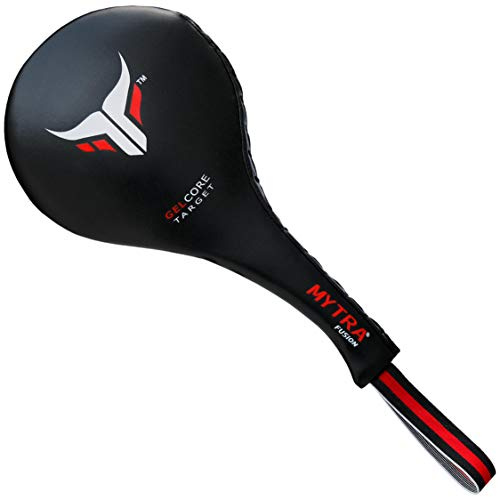 Mytra Fusion Taekwondo TKD Paddle Racket Hand Karate Kick Boxing Strike Pad X 1 Unit