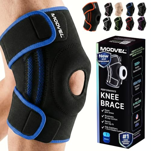 Knäskydd för män och kvinnor, 2 stycken ventilerande elastiska knäskydd, medicinsk kvalitet knäskydd för sport, löpning, smärtlindring, knästabilisering