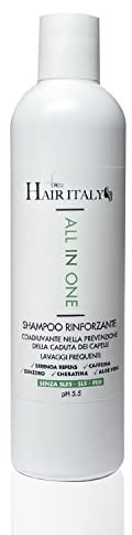 Shampoo professionale dermatite lenitivo antiforfora e anticaduta Serenoa Repens. Volumizzante per capelli fragili e fini Rinforzante Shampoo capelli grassi.