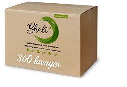 360 Waschgänge sparsam Pflanzliche Waschmittelformel Weiche Wäsche | Öko-Konzentratwaschmittel ohne Kapseln oder Flüssigkeit | 4 Gekauft = 2 Gratis waschladungen okologisch (360 Waschmittel)