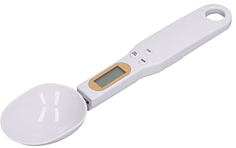Balanza de Cuchara Digital, Medición Precisa Balanza de Cuchara Electrónica Pantalla de Cristal Líquido Balanza de Cuchara Operación Simple y Conveniente Balanza Electrónica para