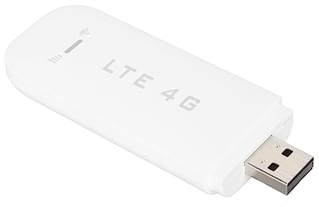 4G LTE USB Router Modem Dongle with SIM Card Slot for Home Outdoor Travel Car, 10 Users Sharing Portable High Speed Mobile Network Card for Phone PC Tablet