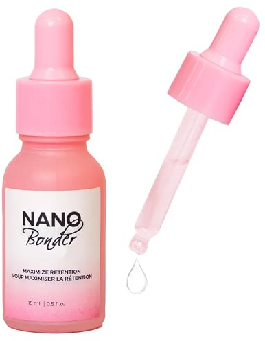 LLBA Nano Lash Bonder for Eyelash Extensions, Glue Accelerator, 15ml | Lash Extension Sealant for Longer Retention, Accelerates Drying Time, Low Irritation Formula