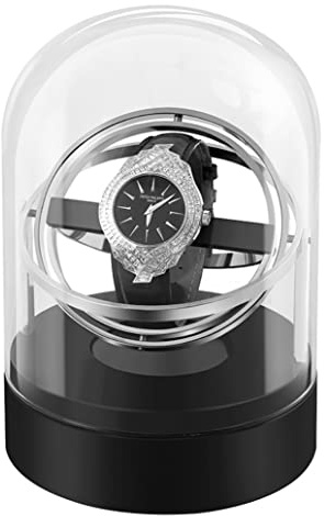Uhrenkoffer Uhrenrolle Uhrenbox Uhrenschatulle Uhrenaufzug Mechanische Uhr Automatische Uhrenaufbewahrungsbox Drehbare Uhrenbox Aus Metall Uhrenorganisator Uhrenetui Uhren Aufbewahrungsbox ( Color : B