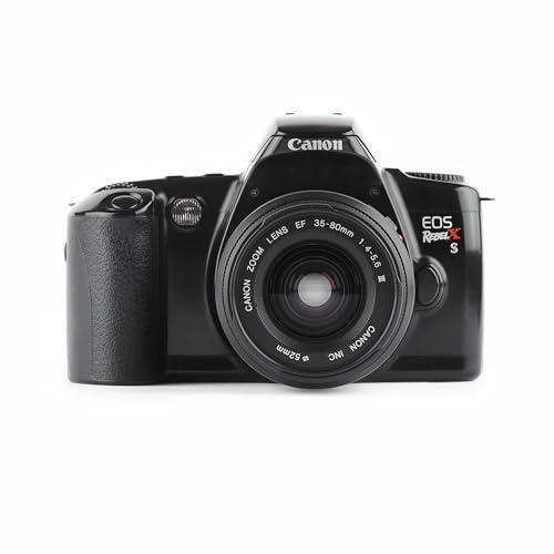 Canon EOS Rebel X 35MM SLR Film Camera w/Canon EF Auto Focusing AF Lens. Compatible with Color and B&W Film. Manual and Auto Shutter Settings are Available. (Renewed)