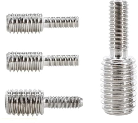 Bolzenschraube mit Doppelgewinde, 1/2/5 Stück, 304 Edelstahl, Vollgewinde, Übertragungsschrauben, Schraube, Doppelend-Adapter, Konverter, Reduzierschraube, M4, M5, M6, M8, M10, M12, M16, M20, Vollgewi